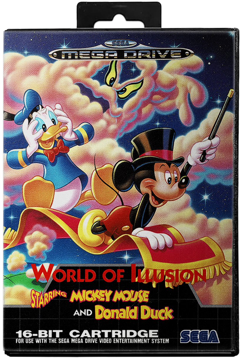 World of Illusion Starring Mickey Mouse and Donald Duck